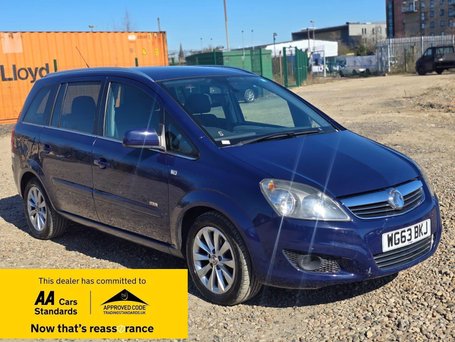 2013 ZAFIRA 1.6 16V DESIGN EURO 5 5DR SNAV YEAR 2013 63 , MILEAGE... photo