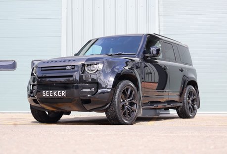Land Rover Defender 110 HARD TOP MHEV HUGE SPEC GENUINE REAR SEAT CONVERSION STYLED BY SEEKER 