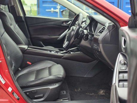 Mazda 6 2.2 SKYACTIV-D Sport Nav Estate 5dr Diesel Auto Euro 6 (s/s) (175 ps) 18