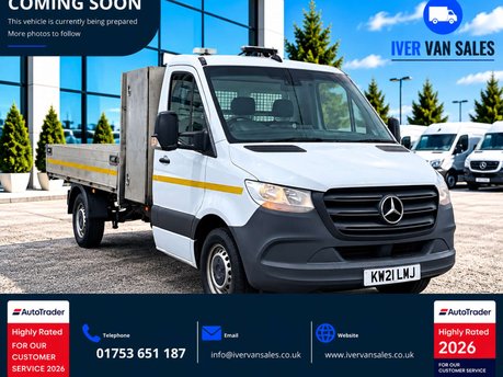 Mercedes-Benz Sprinter 2.0 315 CDI Progressive Chassis Cab 2dr Diesel Manual RWD L3 Euro 6 (s/s) (