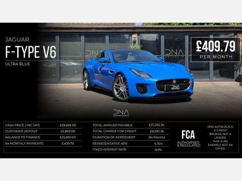 Jaguar F-Type 3.0 F-Type V6 R-Dynamic Auto 3dr 5