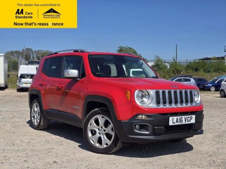Jeep Renegade 2.0 MultiJetII Limited SUV 5dr Diesel Auto 4WD Euro 6 (s/s) (140 ps) 1