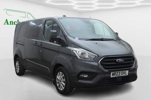 2022 Ford Transit CustomAUTO Crew Cab LWB L2H1 320 Limited Air Con Sensors EURO 6 NO VAT — thumbnail 45 of 51