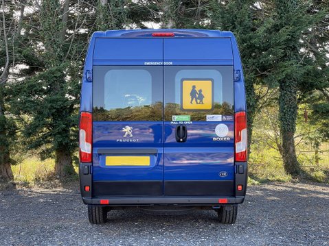 Peugeot Boxer 2.2 17-seat Minibus Lite, Non-D1 with Telescopic Ramps. 5dr Diesel Manual L 12