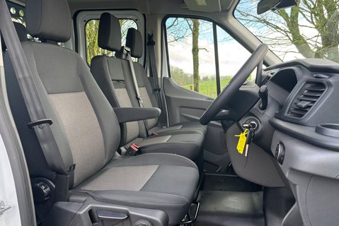 Ford Transit 350 Drw L3 Leader 130 ps Crew Cab Tipper - Air Con / Tow Axle 32