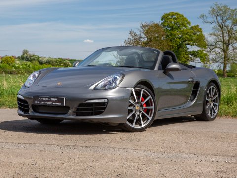Porsche 981 Boxster S Manual in Agate Grey For Sale