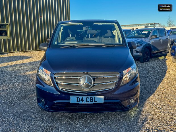 Mercedes-Benz Vito Crew Cab AUTO LWB L2H1 Premium 116 Air Con Alloys Camera Nav Sensors SELECT 43