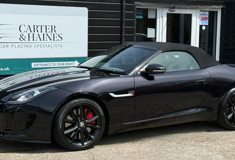 Jaguar F-Type 3.0 V6 S Convertible 2dr Petrol Auto Euro 5 (s/s) (380 ps)