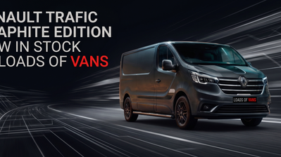 Renault Trafic Graphite Edition now in stock at Loads of Vans