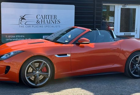 Jaguar F-Type 5.0 V8 S Convertible 2dr Petrol Auto Euro 5 (s/s) (495 ps)