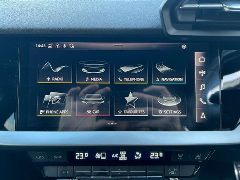 Audi A3 1.4 TFSIe 40 S line Sportback 5dr Petrol Plug-in Hybrid S Tronic Euro 6 (s/ 45