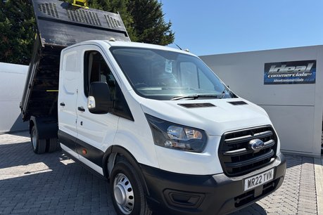 Ford Transit 350 Drw L3 130ps Utility Cab Tipper - Tow Axle