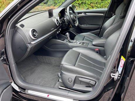 Audi S3 2.0 TFSI Black Edition Sportback S Tronic quattro Euro 6 (s/s) 5dr 89