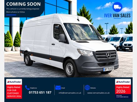 Mercedes-Benz Sprinter 2.1 316 CDI Progressive Panel Van 5dr Diesel Manual RWD L2 H2 Euro 6 (s/s) 