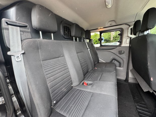 Ford Transit Custom Crew Cab AUTO SWB L1H1 Low Roof Limited 320 Air Con Alloys Nav Euro 6 16