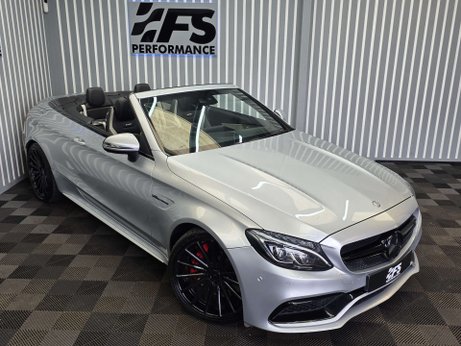 Mercedes-Benz C Class 4.0 C63 V8 BiTurbo AMG S (Premium) Cabriolet 2dr Petrol SpdS MCT Euro 6 (s/ 39