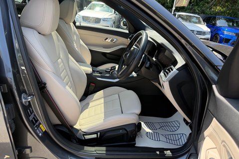 BMW 3 Series 330E M SPORT -PAN ROOF -M PRO PACK -OYSTER LEATHER -ONE OWNER -FBMWSH 16
