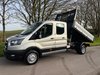 Ford Transit 350 Drw L3 165ps Crew Cab Tipper - 3.5t Towing Capacity / Air Con