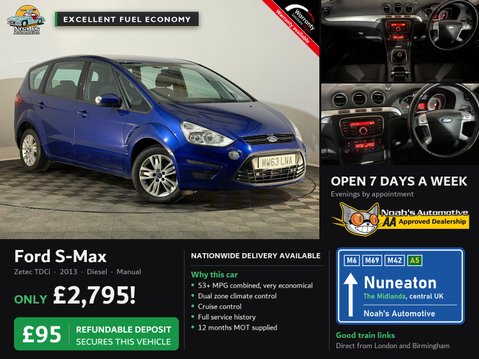 Ford S-Max ZETEC TDCI 2