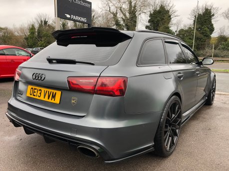 Audi A6 RS6 AVANT TFSI 4.0 V8 QUATTRO with £27000 options FASH 78000m Kartel Kit 24