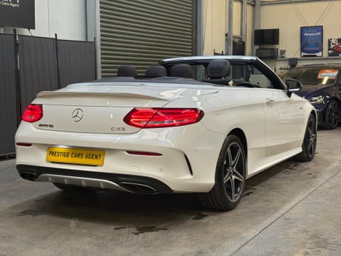 Mercedes-Benz C Class 3.0 C43 V6 AMG (Premium Plus) Cabriolet G-Tronic+ 4MATIC Euro 6 (s/s) 2dr 86