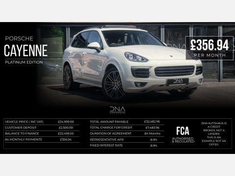 Porsche Cayenne 3.0 Cayenne D Platinum Edition V6 Tiptronic S A 4WD 5dr 5