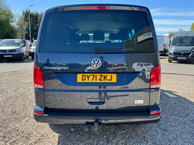 Volkswagen Transporter Crew Cab SWB L1H1 Highline T32 Air Con Alloys Sensors Tow Bar EURO 6 8