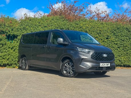 Ford Tourneo Custom Titanium Luxe | 9 Seat | Auto | L2 LWB | Euro 6 | £32491 + VAT