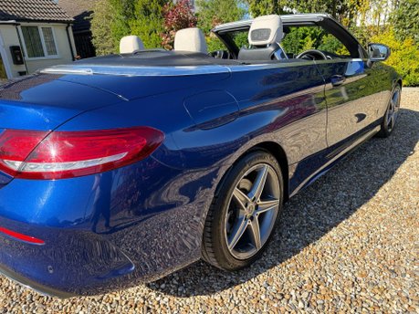 Mercedes-Benz C Class 2.1 C220d AMG Line Cabriolet Euro 6 (s/s) 2dr 8