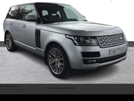 Land Rover Range Rover 3.0 Range Rover Vogue SE TDV6 Auto 4WD 5dr