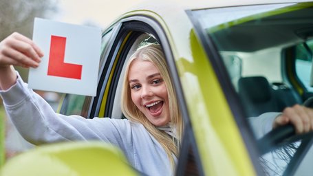 Can you learn to drive in an electric car?