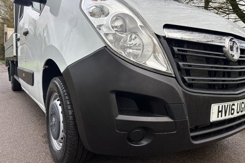 Vauxhall Movano F3500 L3 H1 Double Cab Dropside Truck with Tail Lift - Air Con 22