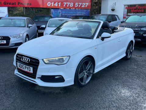 Audi A3 2.0 TDI S line Convertible 2dr Diesel S Tronic quattro Euro 6 (s/s) (184 ps 8