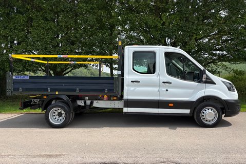 Ford Transit 350 Drw L3 130 ps Crew Cab Tipper - Air Con 9