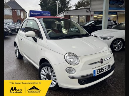 Fiat 500 1.2 Lounge Euro 6 (s/s) 2dr