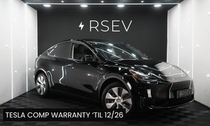 Tesla Model Y LONG RANGE AWD Solid Black One Owner Premium Sound Pano Roof VAT Q 1