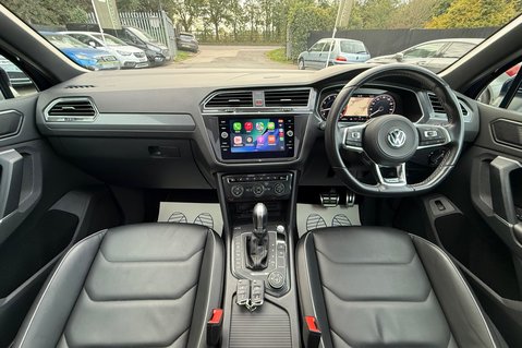 Volkswagen Tiguan R LINE TSI BMT 4MOTION DSG -RARE LEATHER INTERIOR -CAMERA -APPLE CARPLAY  15