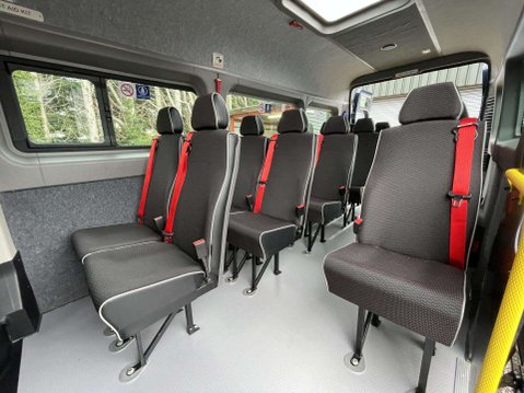 Peugeot Boxer HDI 440 L4H2 17seat MINIBUS LITE NON-D1 with full wheelchair ramp. ULEZ E6 28