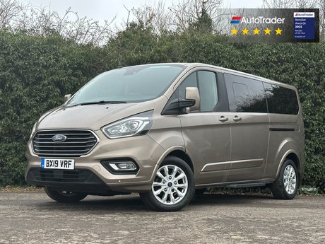 Ford Tourneo Custom Titanium L2 8 Seater No VAT Euro 6 VANLUX