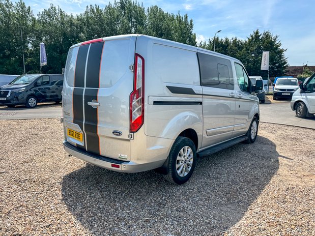 Ford Transit Custom AUTO Crew [SOLD MM] Cab SWB L1H1 320 Limited Air Con Sensors EURO 6 NO VAT 7