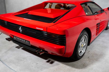 Ferrari Testarossa UK SUPPLIED. RHD. SPECIFICATION AND INFORMATION COMING SOON. 39