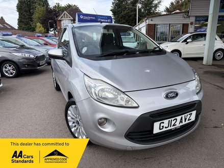 Ford Ka 1.2 Zetec Euro 5 (s/s) 3dr