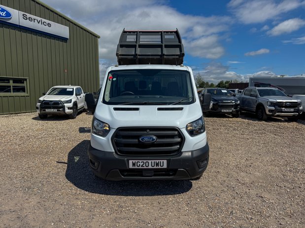 Ford Transit Tipper Crew Cab LWB L3 Leader 350 Dual Rear Wheel Tow Bar EURO 6 4