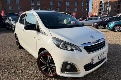 Peugeot 108 PURETECH GT LINE.. 9 MAIN DEALER SERVICES.. £20 ROAD TAX.. 1 OWNER