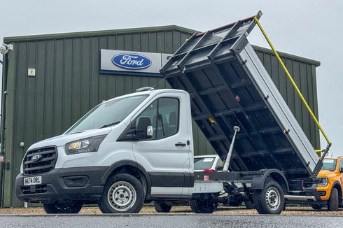 Ford Transit Tipper MWB L2 Leader 350 Air Con Tow Bar EURO 6