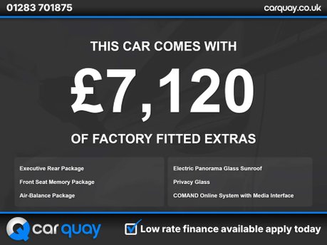 Mercedes-Benz S Class 3.0 S350 L AMG Line Executive Bluetec Auto 4dr 17