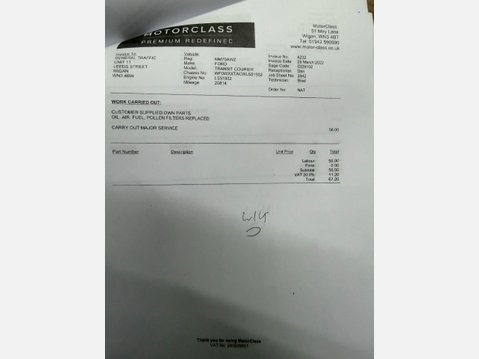 Ford Transit Courier 1.5 TDCi Panel Van 5dr Diesel Manual L1 Euro 6 (s/s) (75 ps) 40