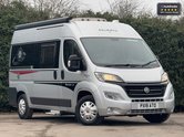 Hobby Vantana Fiat|2 Berth|4 Belt|Rear Tranverse Bed|Awning|Solar Panel|TV Ariel 3