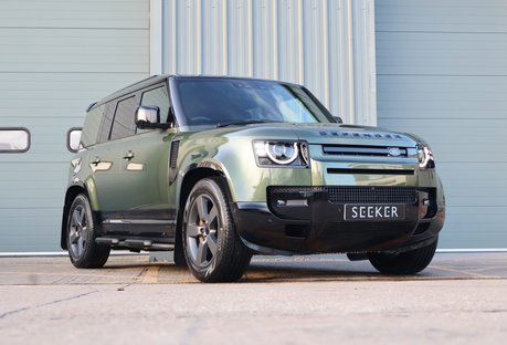 Land Rover Defender 110 75 reg   HARD TOP X-DYNAMIC 350 HSE seeker styled genuine rear seat fitted