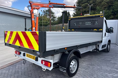 Citroen Relay 35 L3 140 ps Dropside - PH110 Crane - Air Con 6